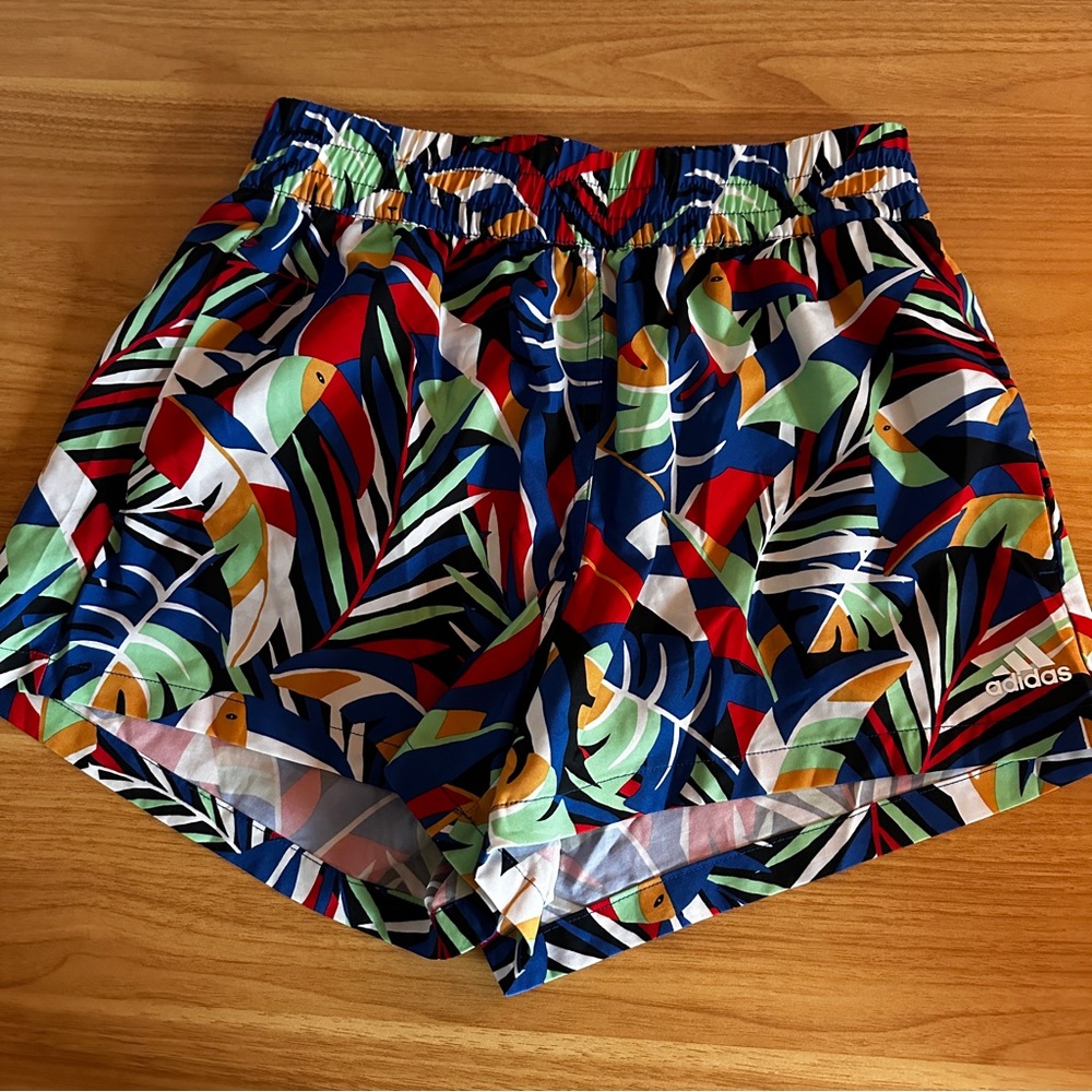 Adidas x farm rio women’s athletic shorts size xs